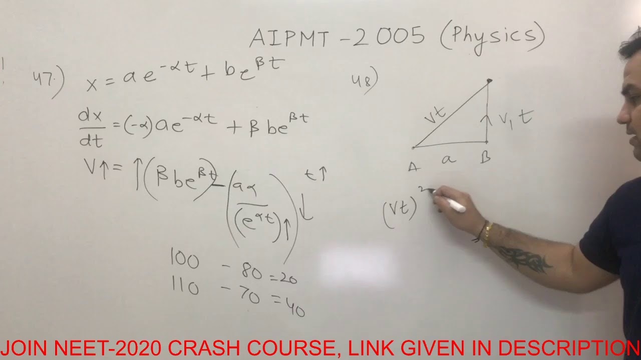 AIPMT-2005(PHYSICS) - LIVE SOLUTION
