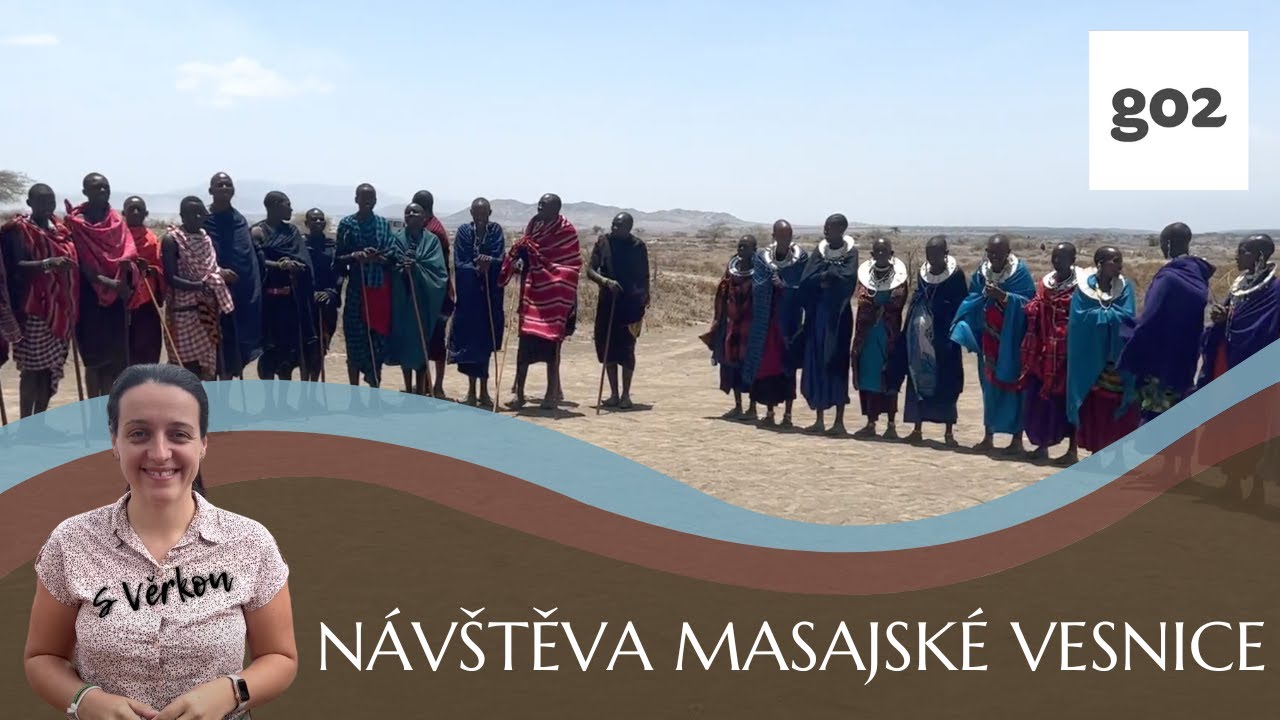 Návštěva Masajské Vesnice | Tanzánie Serengeti Jeep Safari