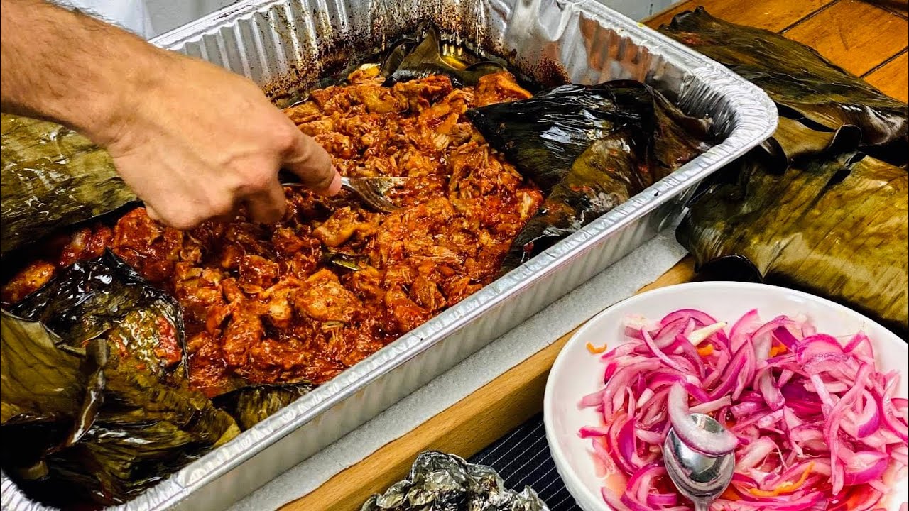 Cochinita pibil receta original yucateca 