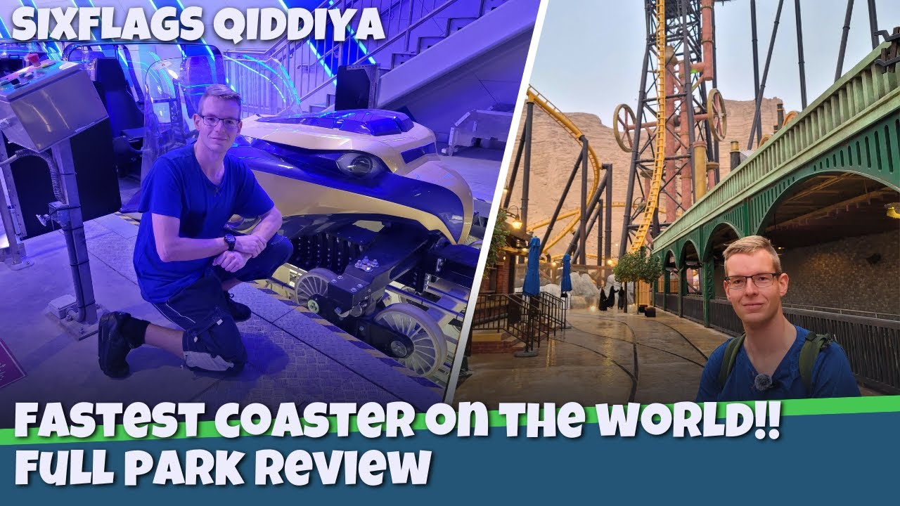 Six Flags Qiddiya FULL REVIEW - We Rode Falcon's Flight!?
