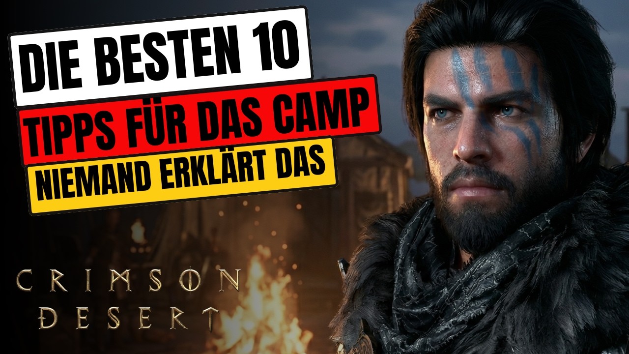 🔥 Crimson Desert Camp Camp Guide &ndash; Inventory Slots, Tips & Tricks | News Nobody Tells You | German