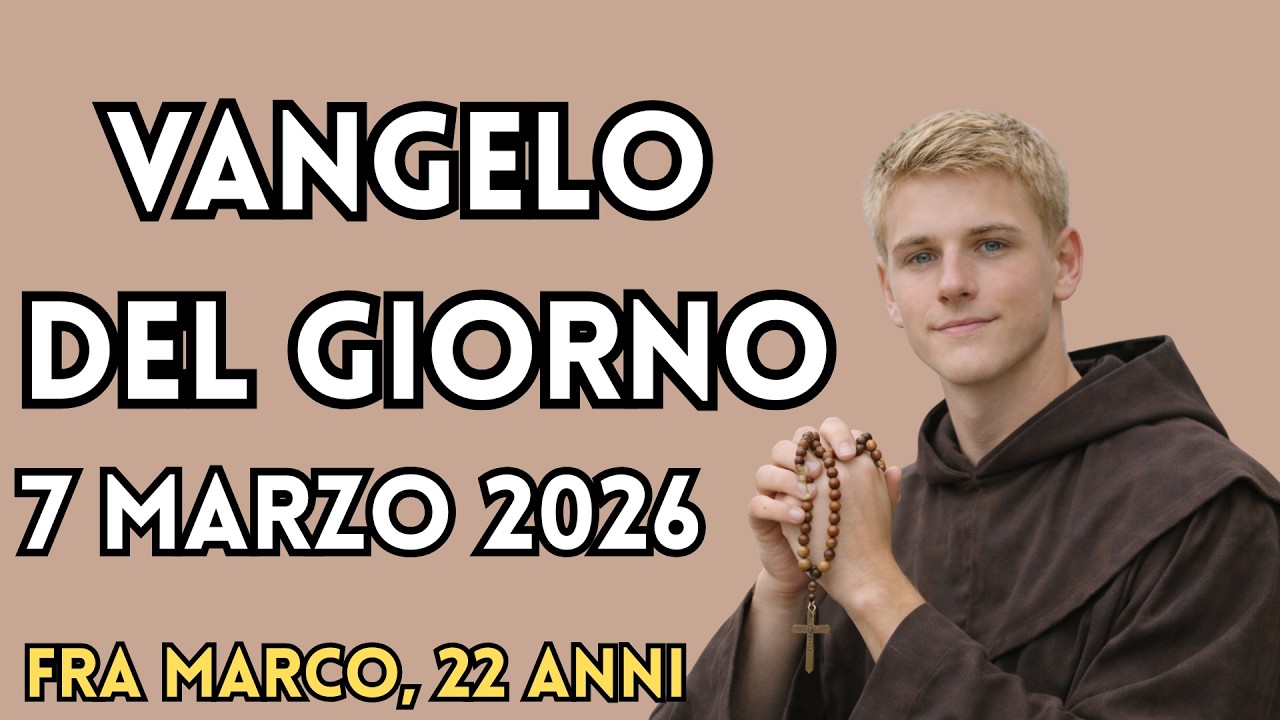 Non esiste errore che cancelli l’amore di Dio | Vangelo del 7 Marzo 2026 | Vangelo del giorno