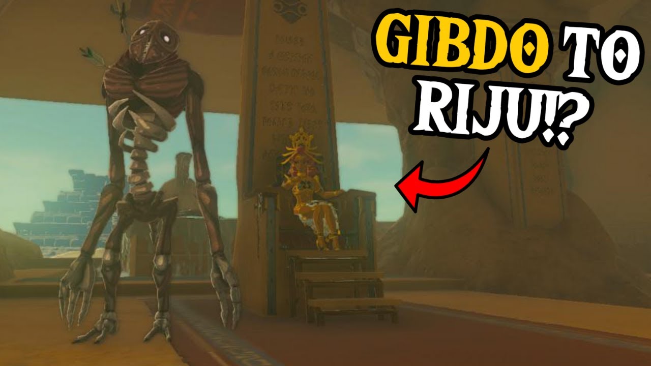 Taking A GIBDO To Riju! | Zelda: Tears of The Kingdom