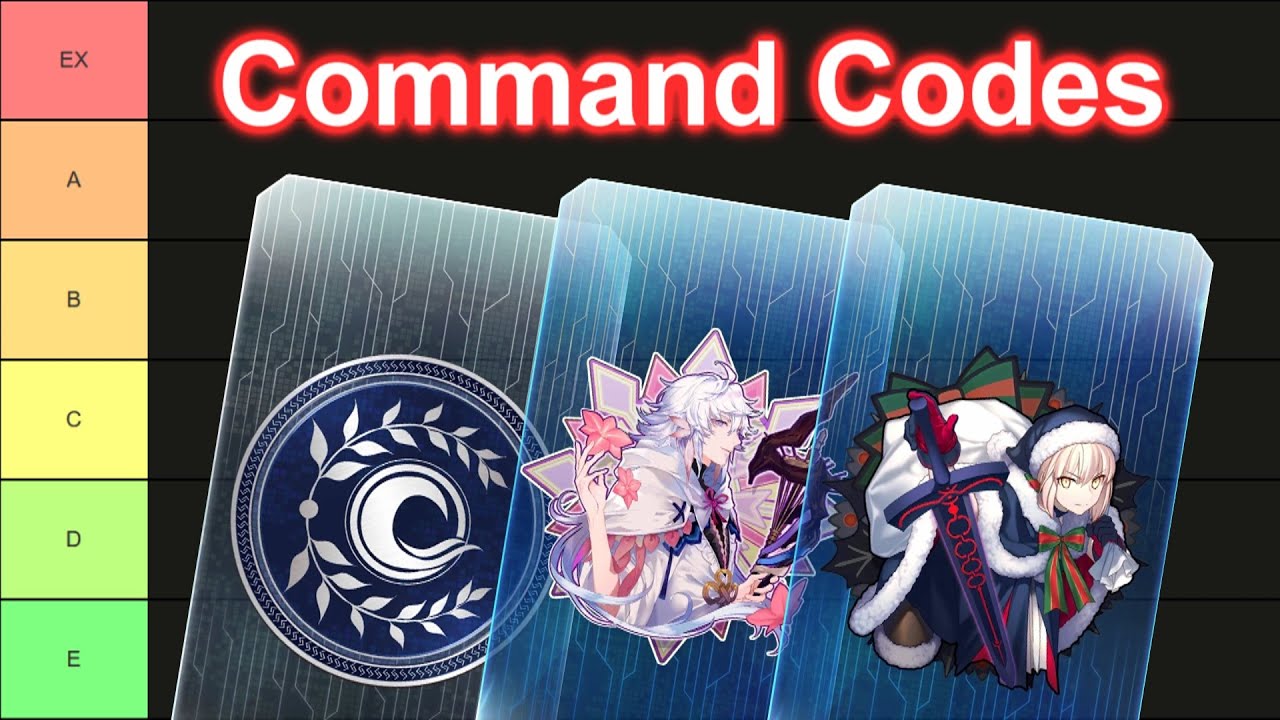 Fate/Grand Order &ndash; Command Code Tier List