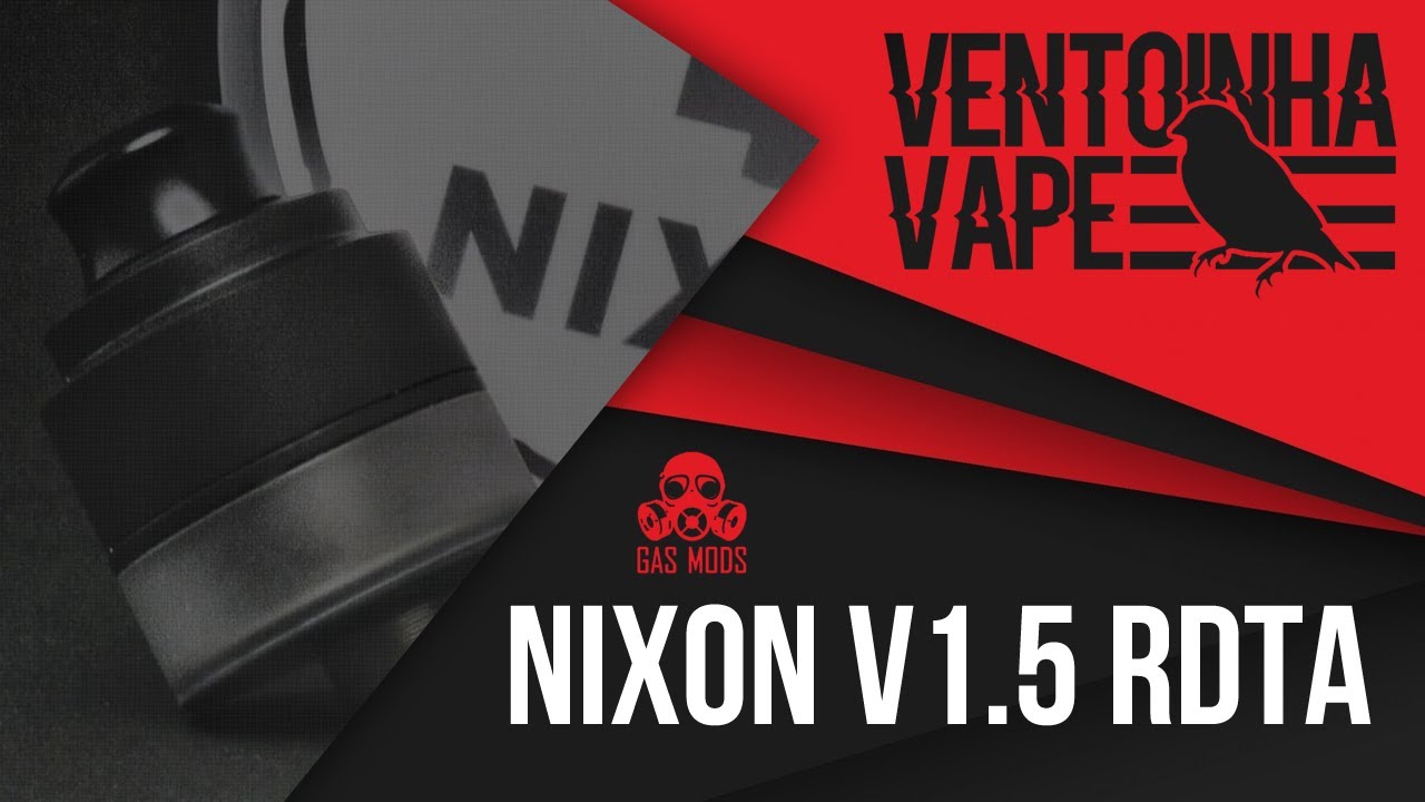 Nixon V1.5 RDTA - GAS Mods | Ventoinha Vape