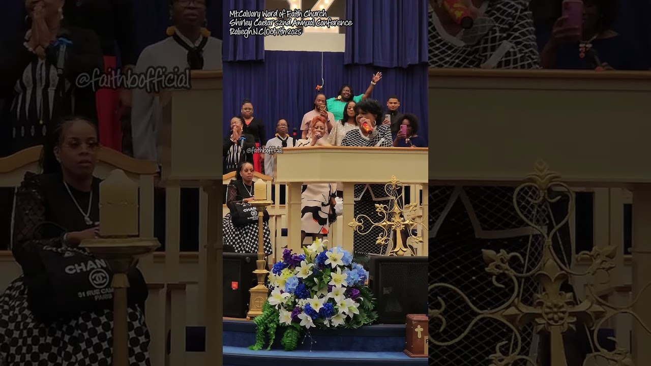 Dorinda Clark-Cole and Pastor Shirley Caesar Tuning Up For The Saints! (Faith B.)