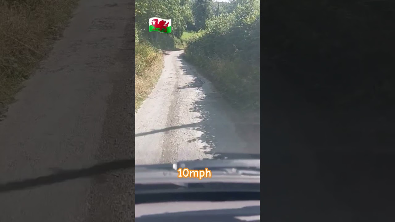 Typical welsh roads