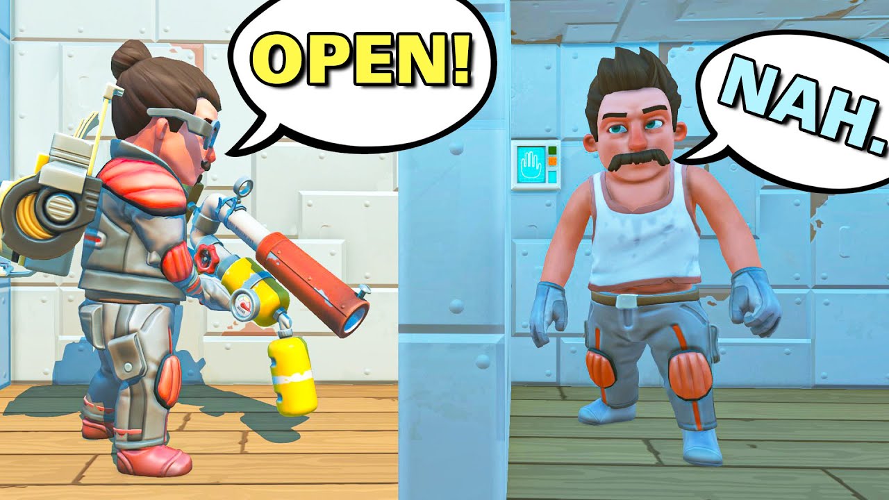 I STOLE His Hiding Spot in Hide And Seek! (Scrap Mechanic Multiplayer Monday)