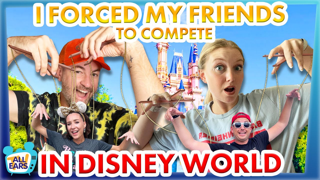 I FORCED My Friends to Compete in Disney World's Magic Kingdom -- Gamemaster Challenge 12