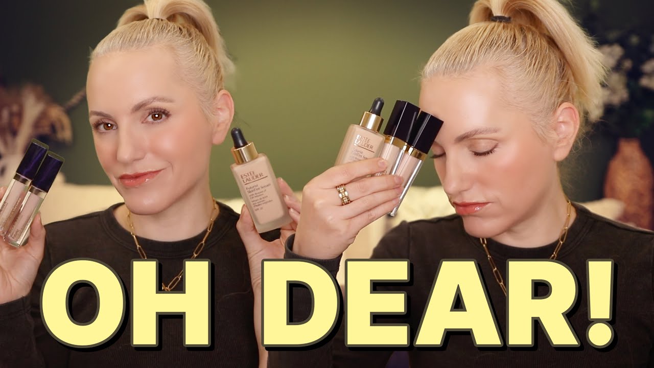 ESTEE LAUDER FUTURIST SKIN TINT SERUM & CONCEALER FULL REVIEW