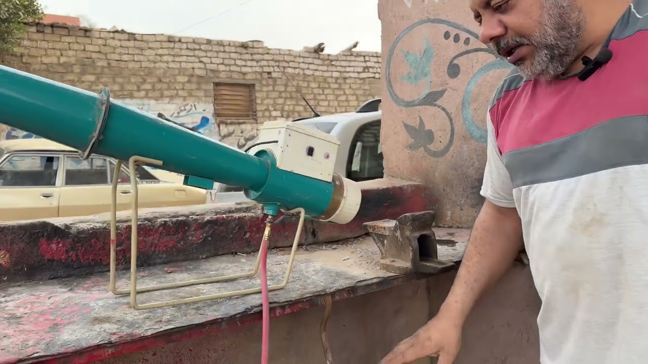 جهاز طارد للطيور الإلكتروني يعمل بالغاز المنزلى