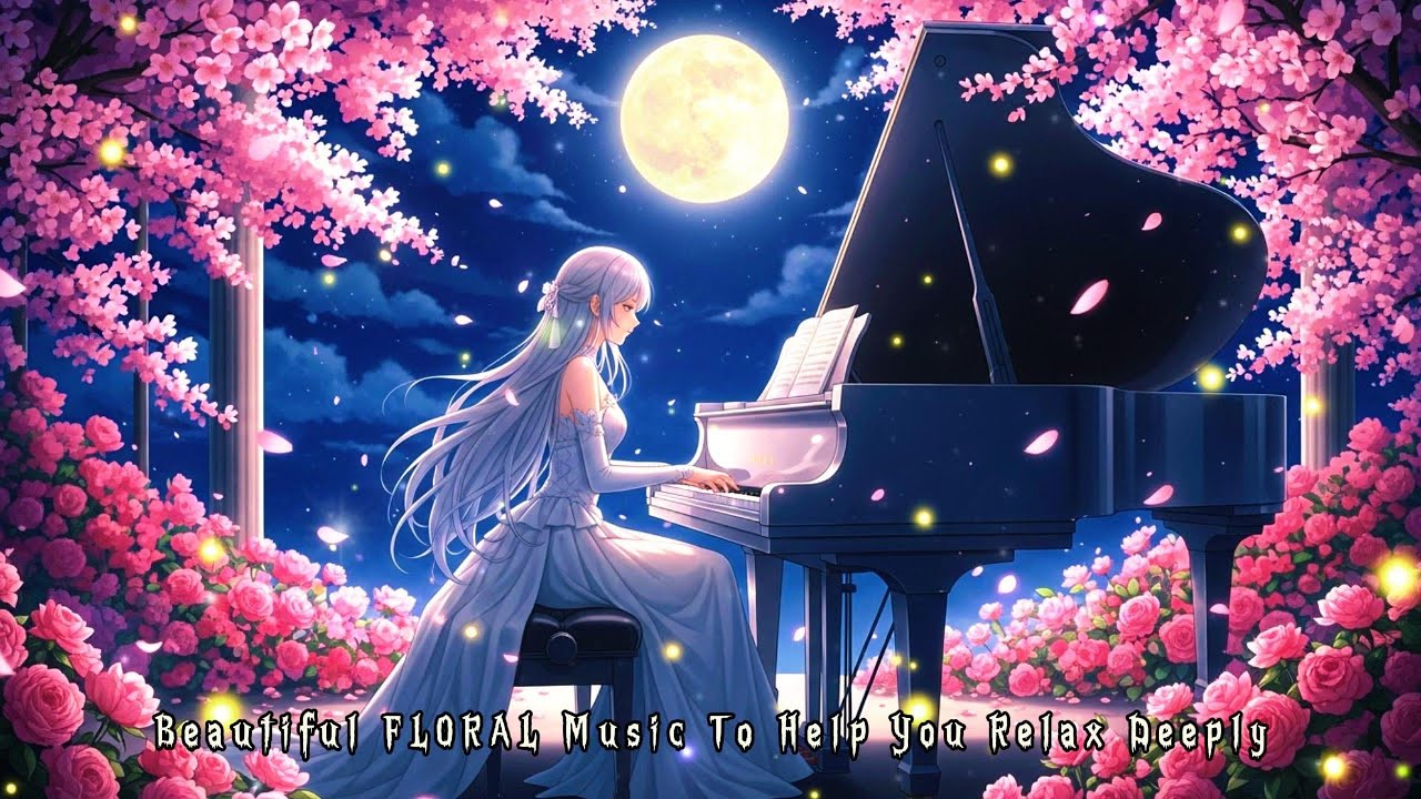 Beautiful FLORAL Music To Help You Relax Deeply