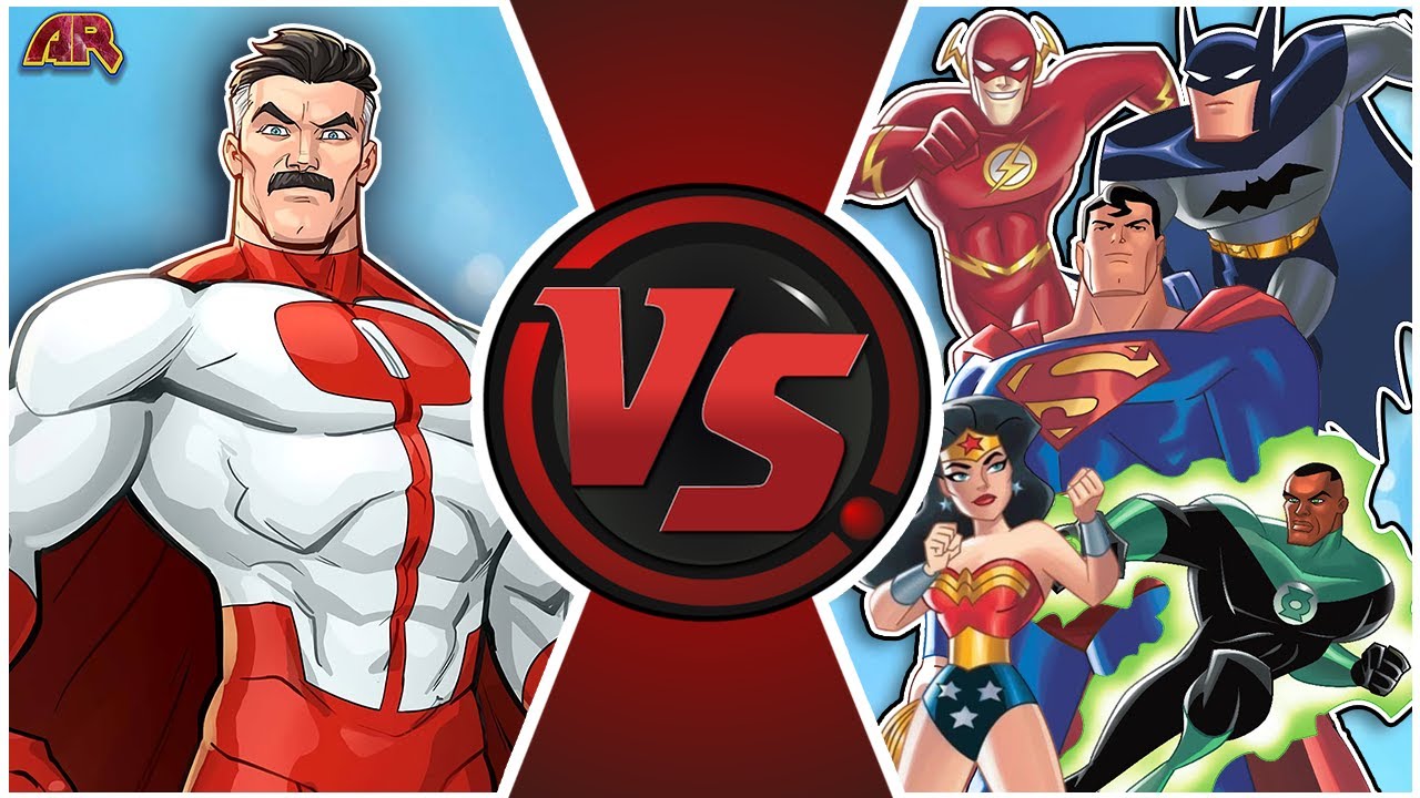 OMNI-MAN vs THE JUSTICE LEAGUE! (Omni-Man vs Superman, Batman, and More) | CARTOON FIGHT CLUB