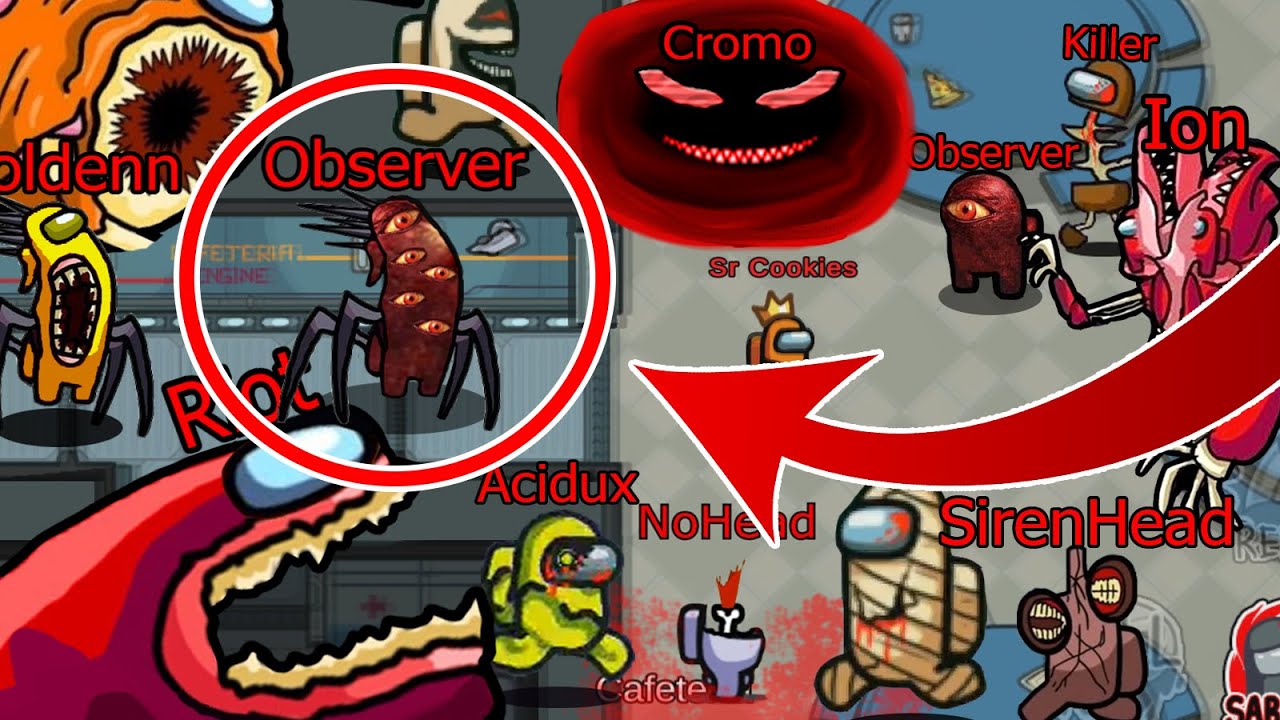 SOBREVIVÍ CONTRA 100 BESTIAS IMPOSTORAS con AYUDA de CROMO en Among Us 😱