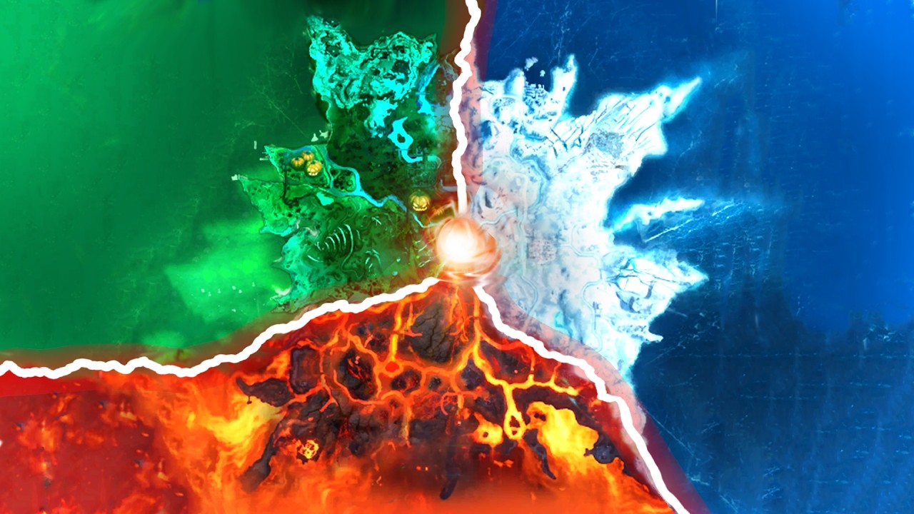 The Complete New Maps from the Shattered Event