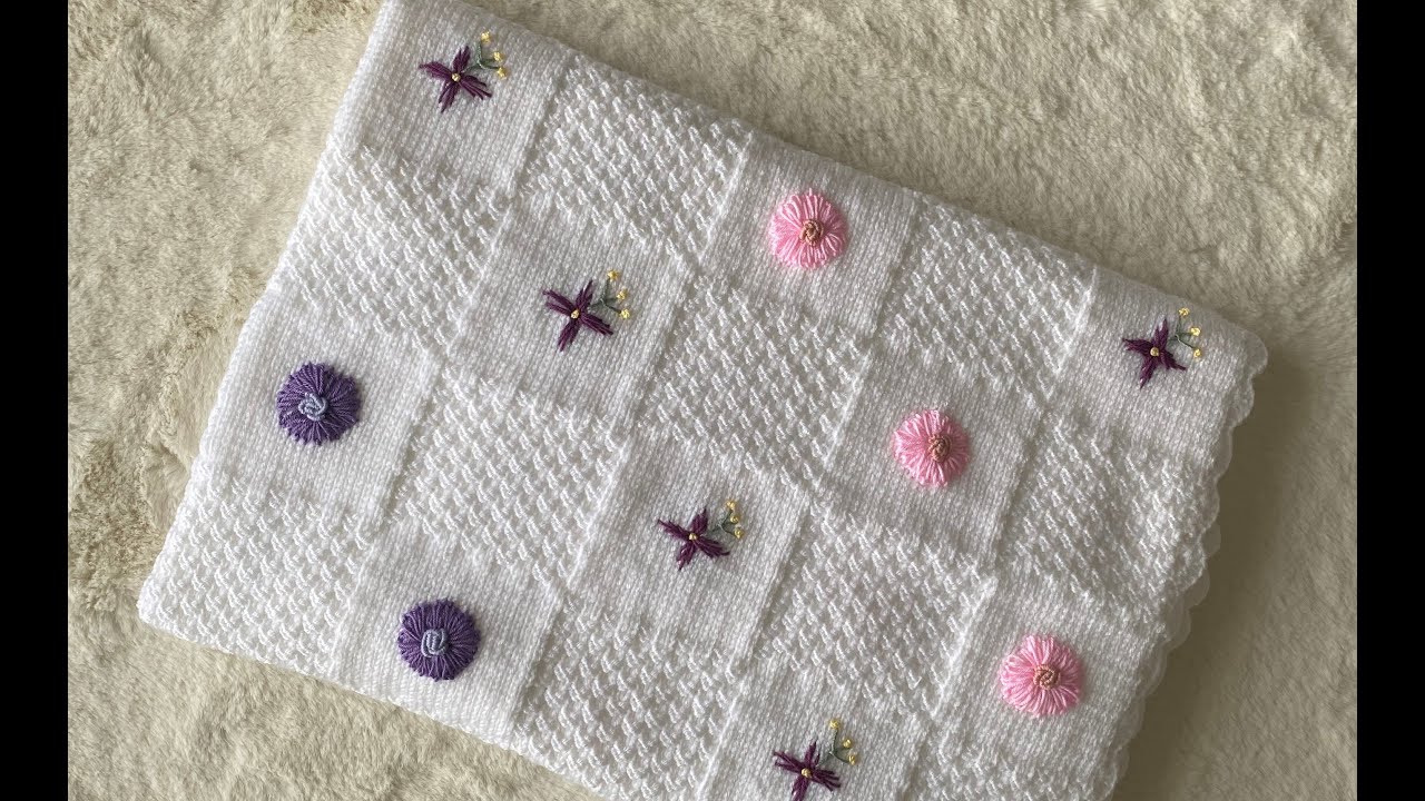 Bebek Battaniyesi Yapımı/Baby Blanket