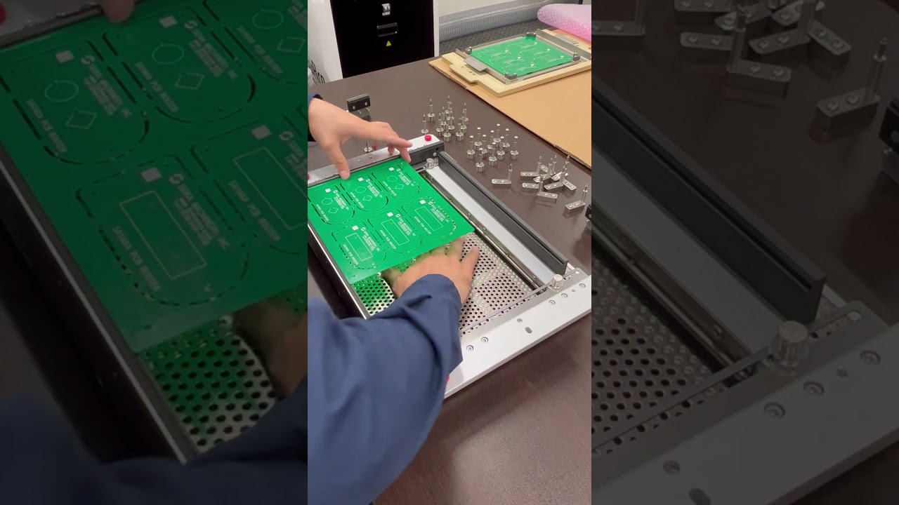Magnetic Universal Fixture for PCB Router