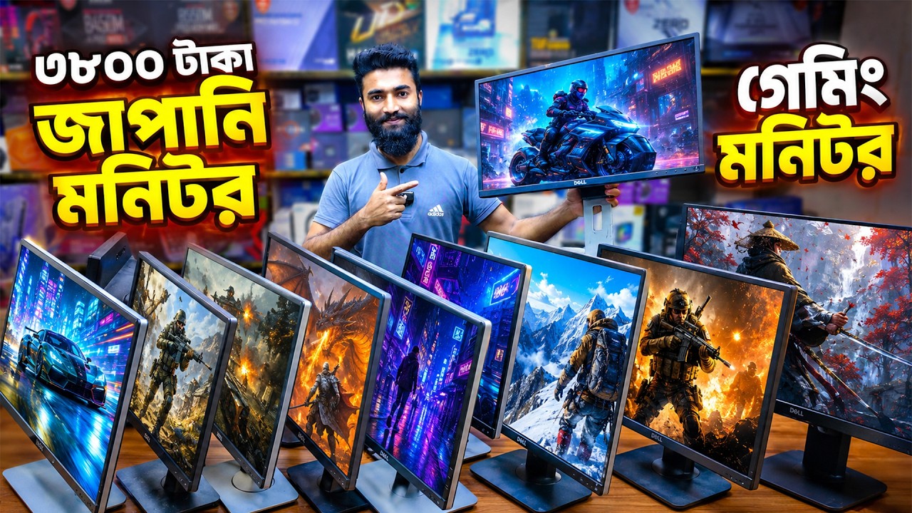 ৩৮০০/- গেমিং মনিটর 🔥Brand Monitor Price in Bangladesh 2026 | Original Brand Monitor