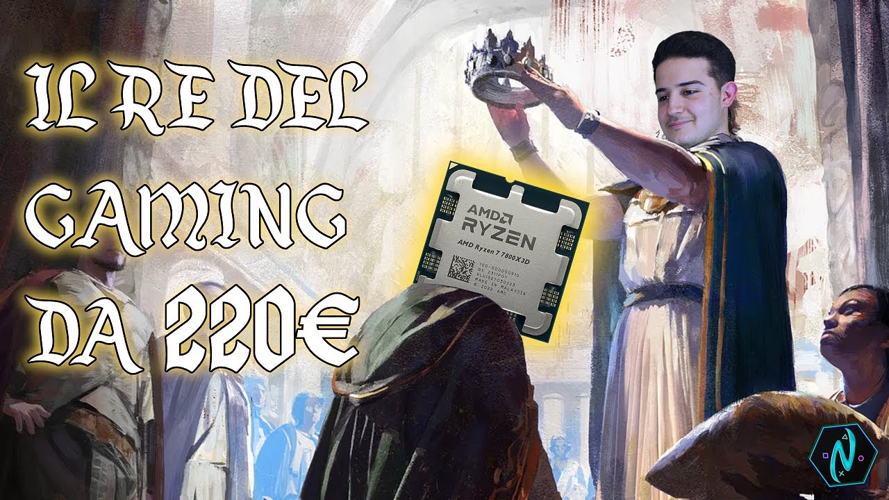 AMD Ryzen 7 7800X3D nel 2025 | vs R7 7700 in 18 Giochi con Test Memory Scaling