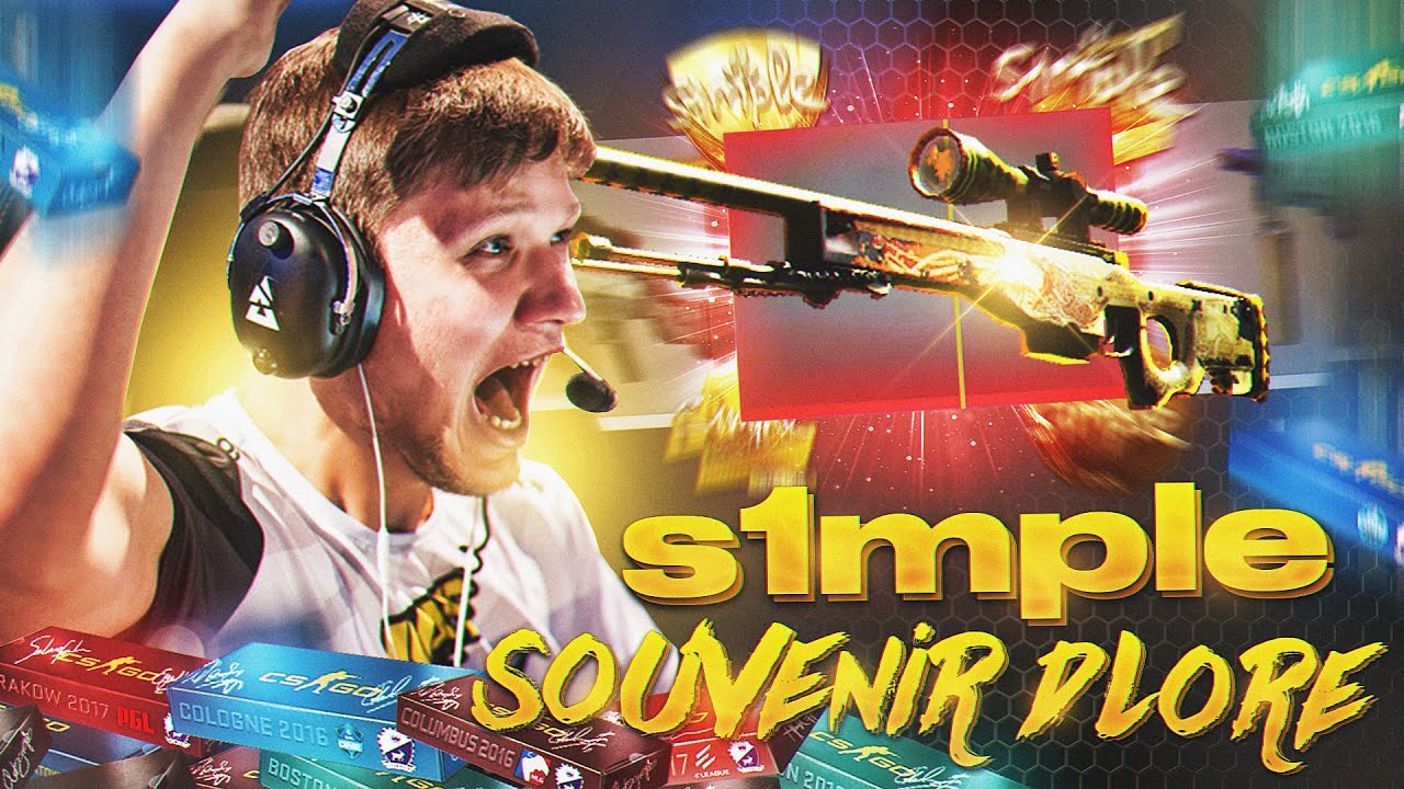 Hunting the s1mple Souvenir Dragonlore! (Cobblestone Opening)