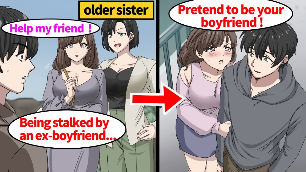 【Manga】I helped a woman who was stuck by a man and in trouble. But the man's purpose was ...