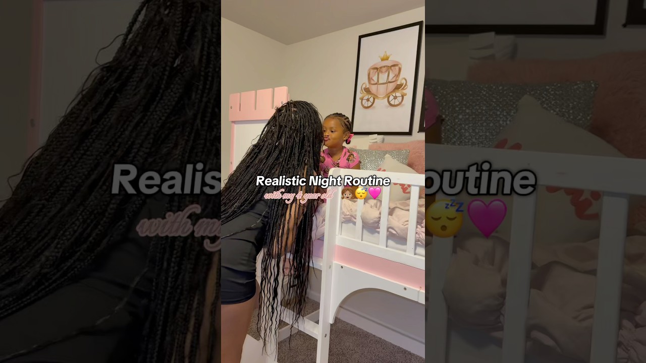 Realistic Night Routine With My 4 Year Old