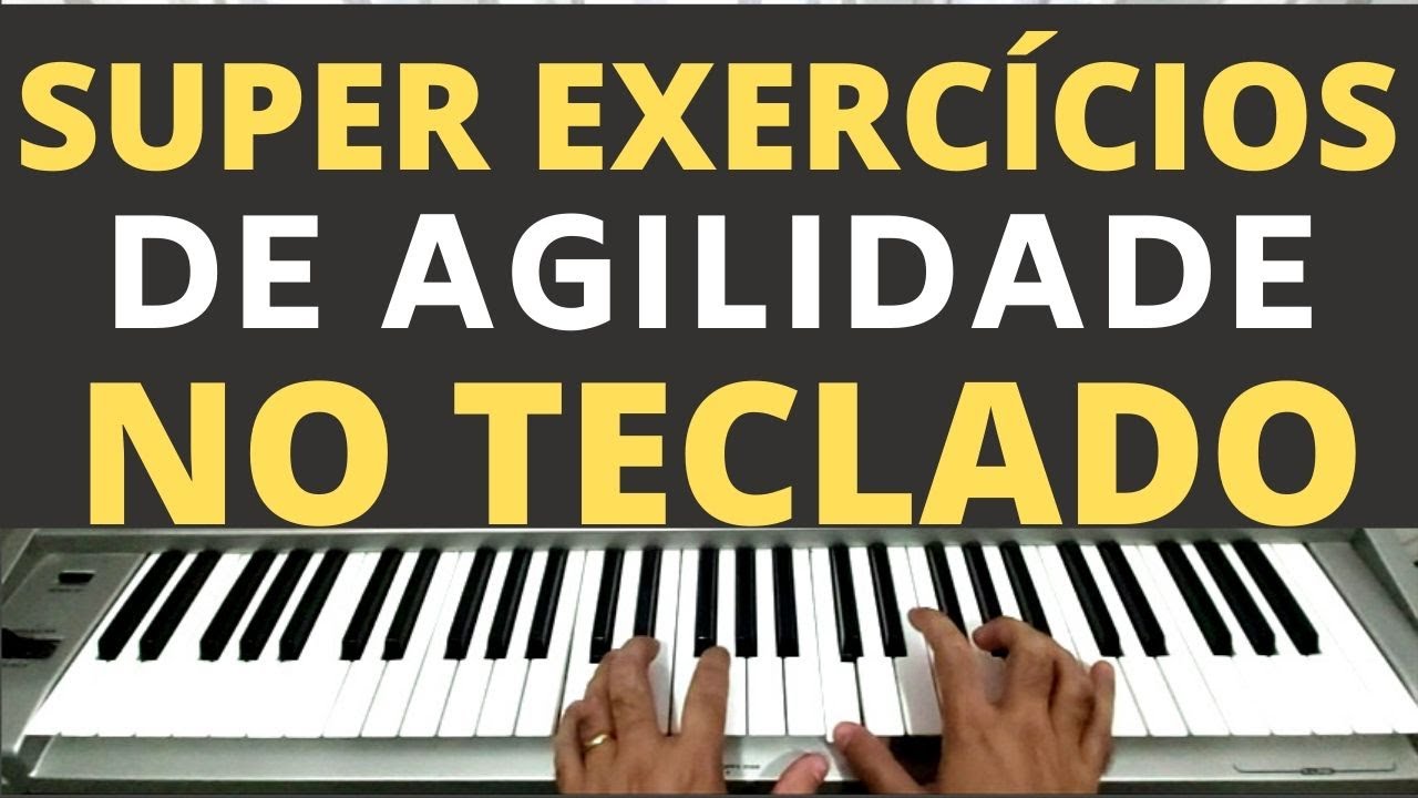SUPER EXERCÍCIO DE AGILIDADE DE DEDOS NO TECLADO