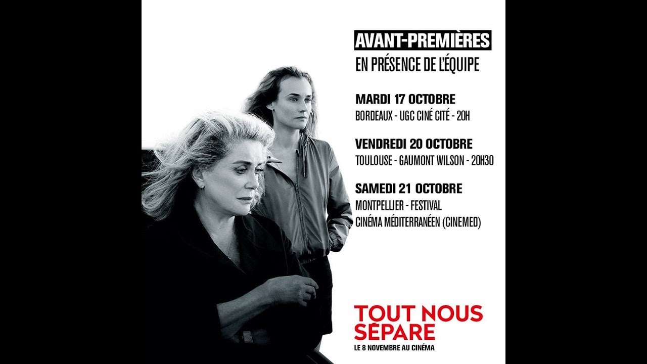 AVP "Tout nous sépare" + Catherine DENEUVE, Diane KRUGER, NEKFEU, N.DUVAUCHELLE@Gaumont Toulouse2017