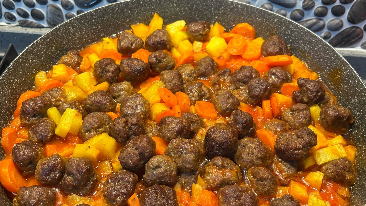 Fırında sebzeli köfte tarifi 