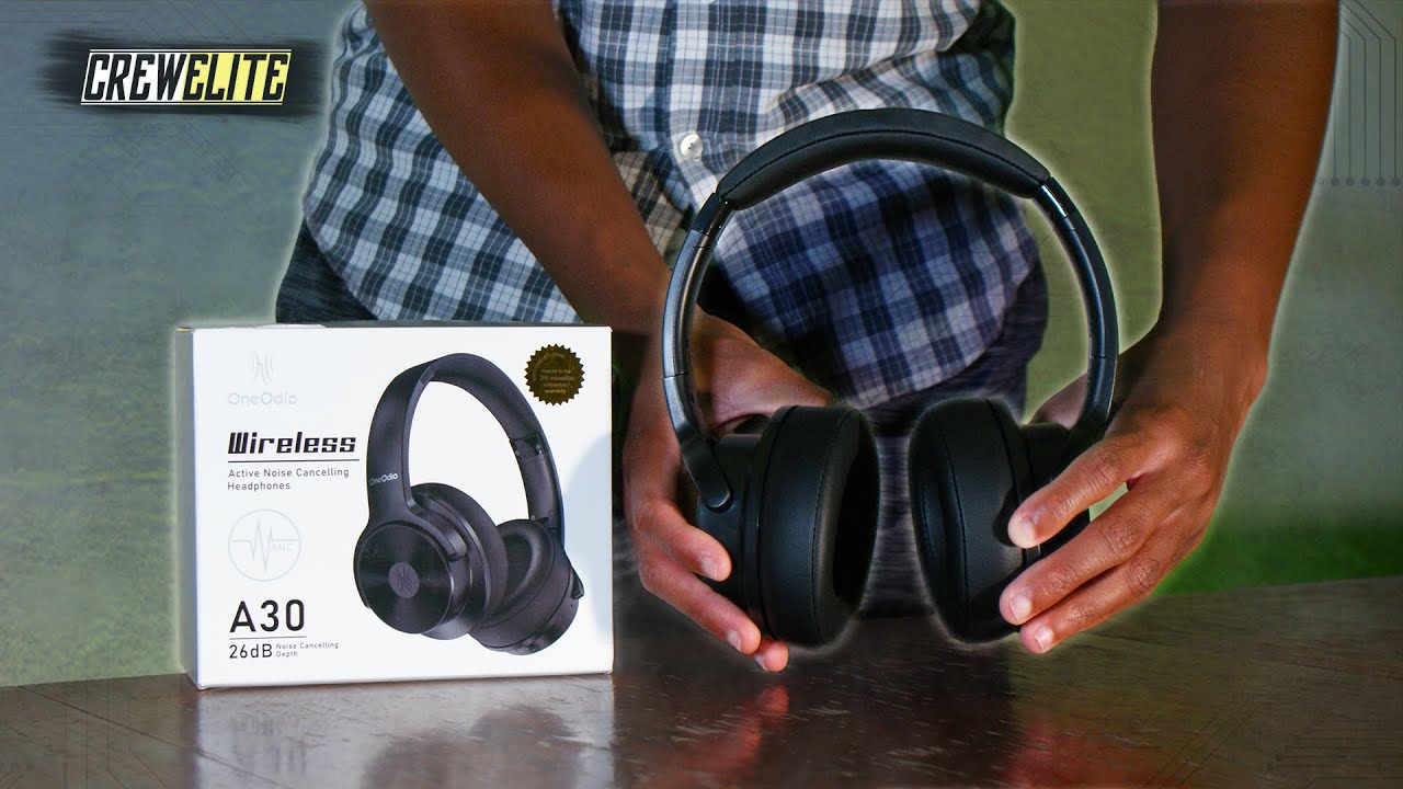 OneOdio: A30 Hi-Fi ANC Wireless Stereo Over-Ear Bluetooth Headphones | With Deep Bass [REVIEW]