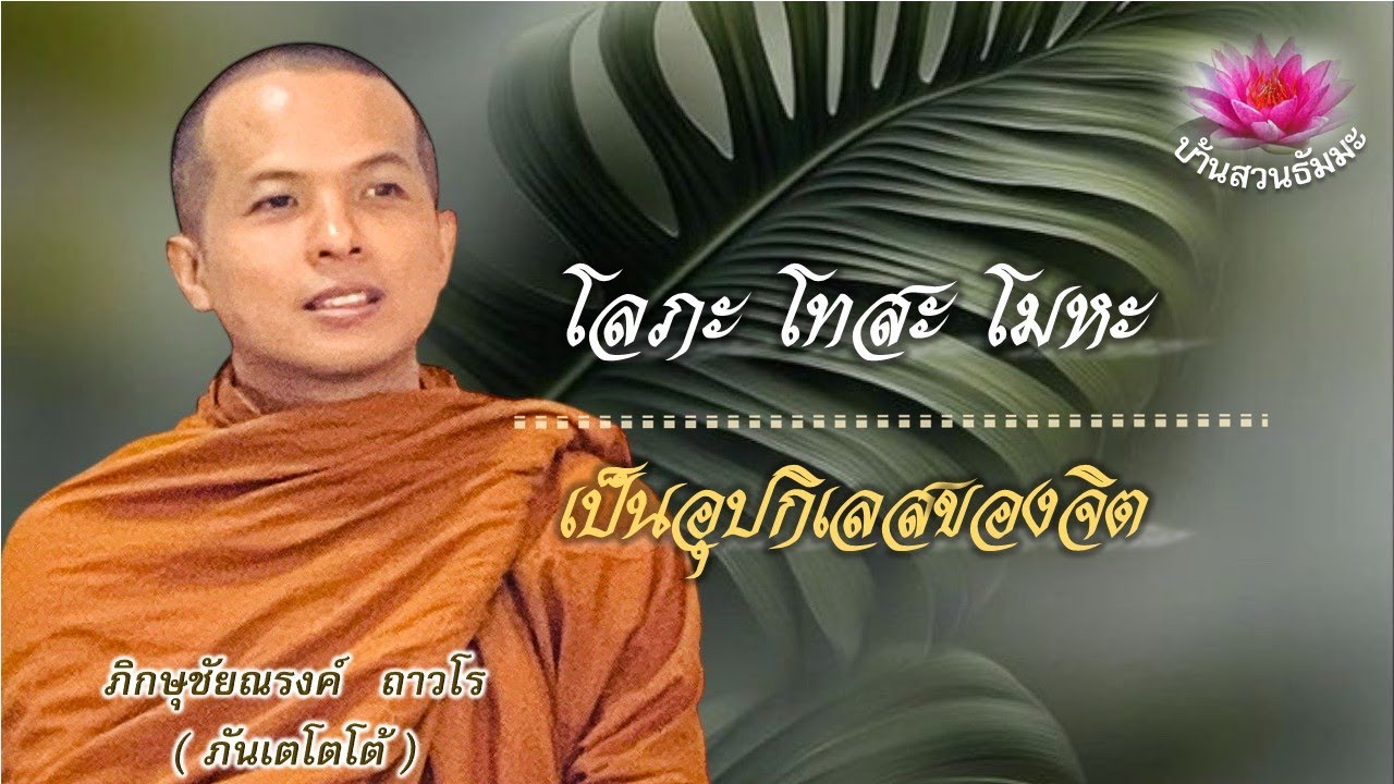 7 ม.ค. 69 | เย็น | โลภะ โทสะ โมหะ เป็นอุปกิเลส | ภันเตโตโต้ : บ้านสวนธัมมะ