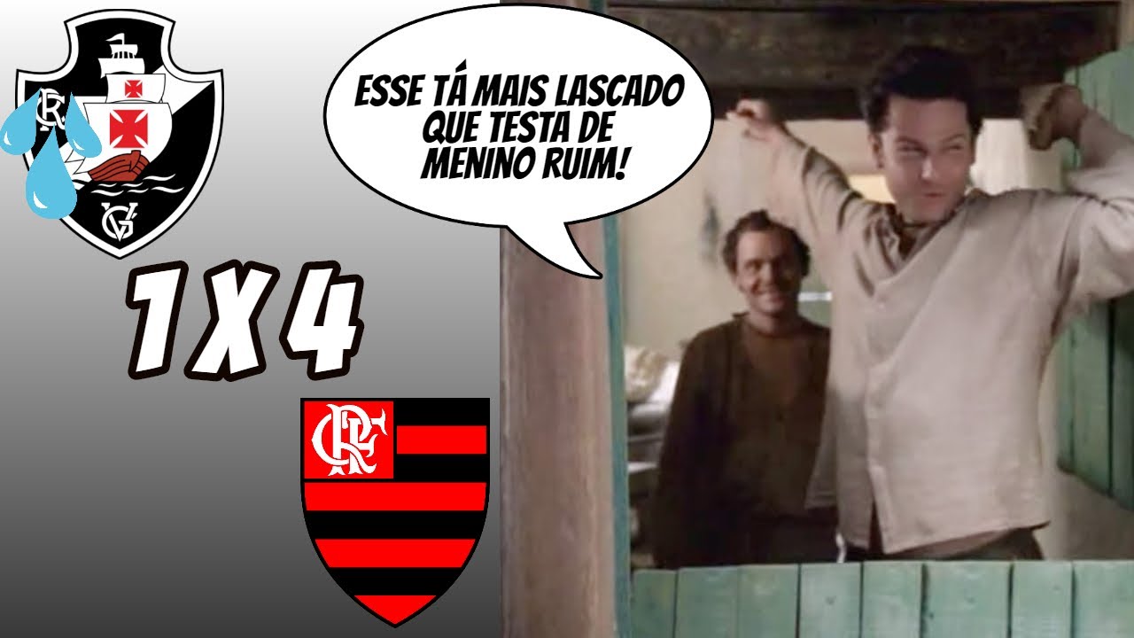 MASS4CRE NO MARACA! URUBU CHIBATEIA O VASCO SEM DÓ NEM PIEDADE KKK