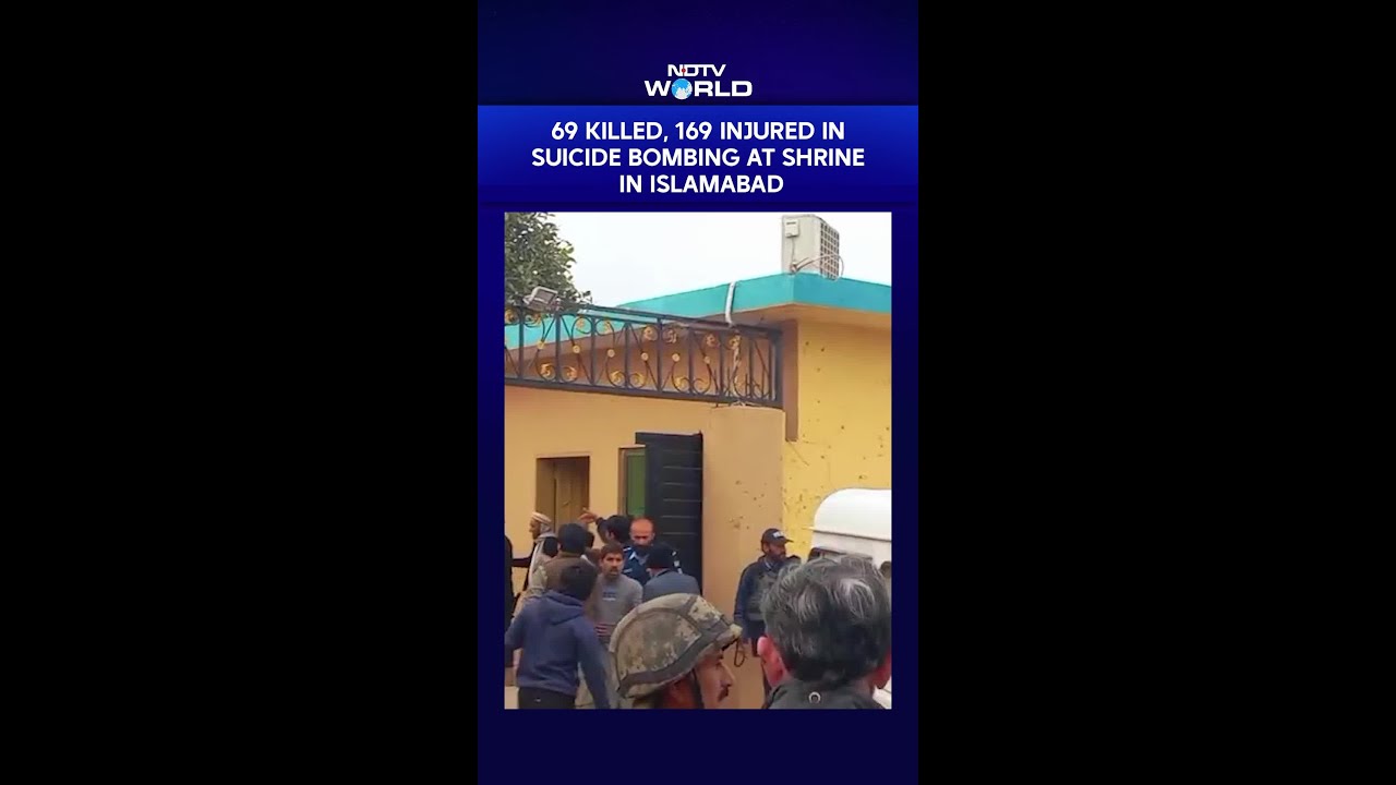 69 Killed, 169 Injured In Suicide Bombing At Shrine In Islamabad