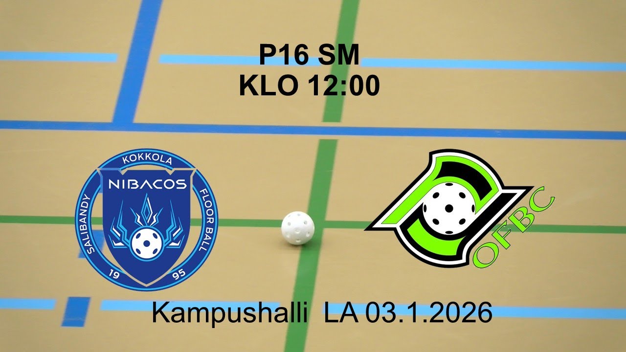 P16 SM Nibacos - OFBC Edustus  03.1.2026 klo 12