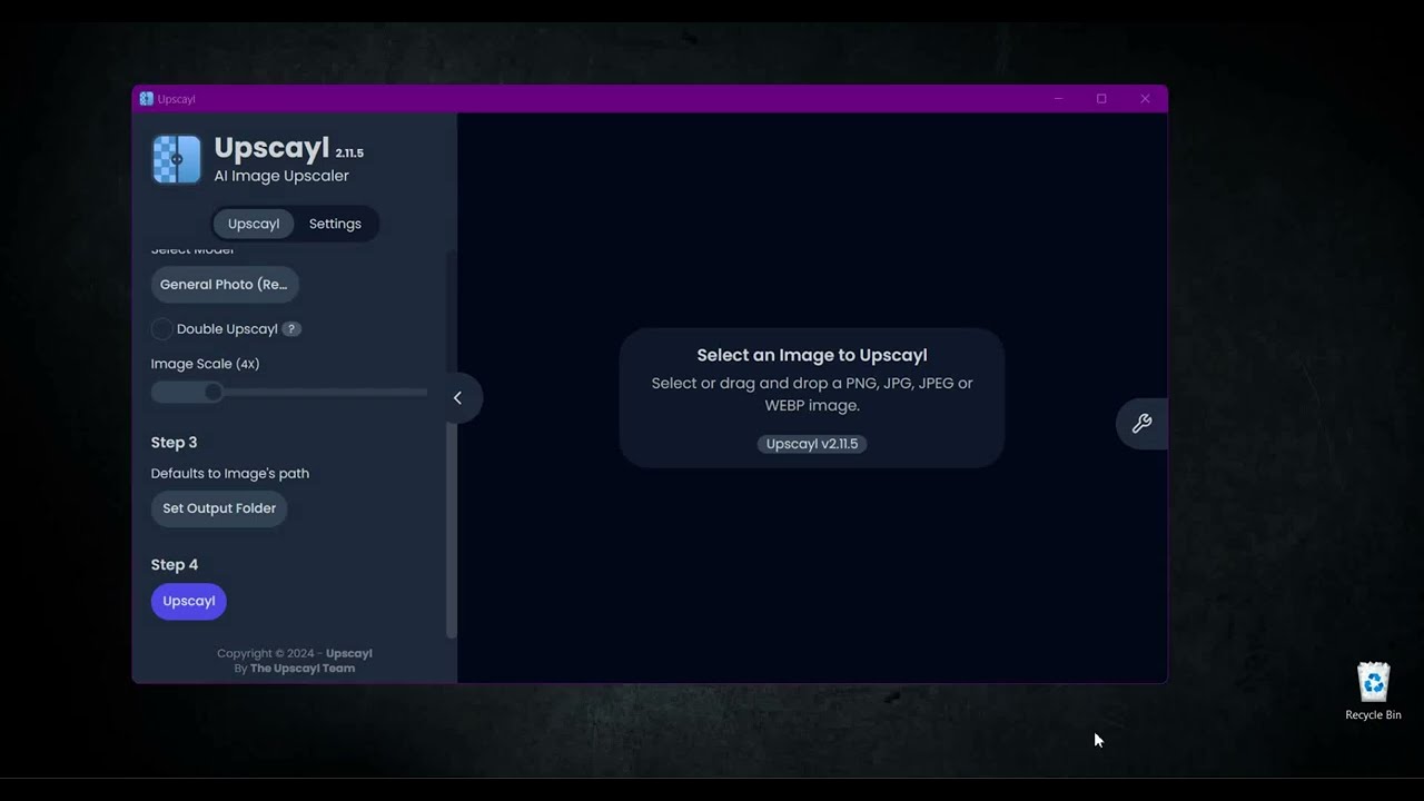 How to fix Upscayl error for AMD with NVIDIA graphics card