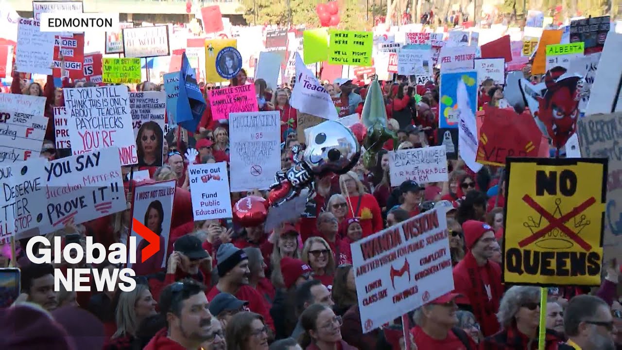 Alberta to end teachers strike with back-to-work legislation