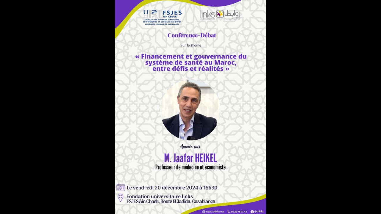 Finanacement et gouvernance du système de santé au Maroc entre défis et réalités
