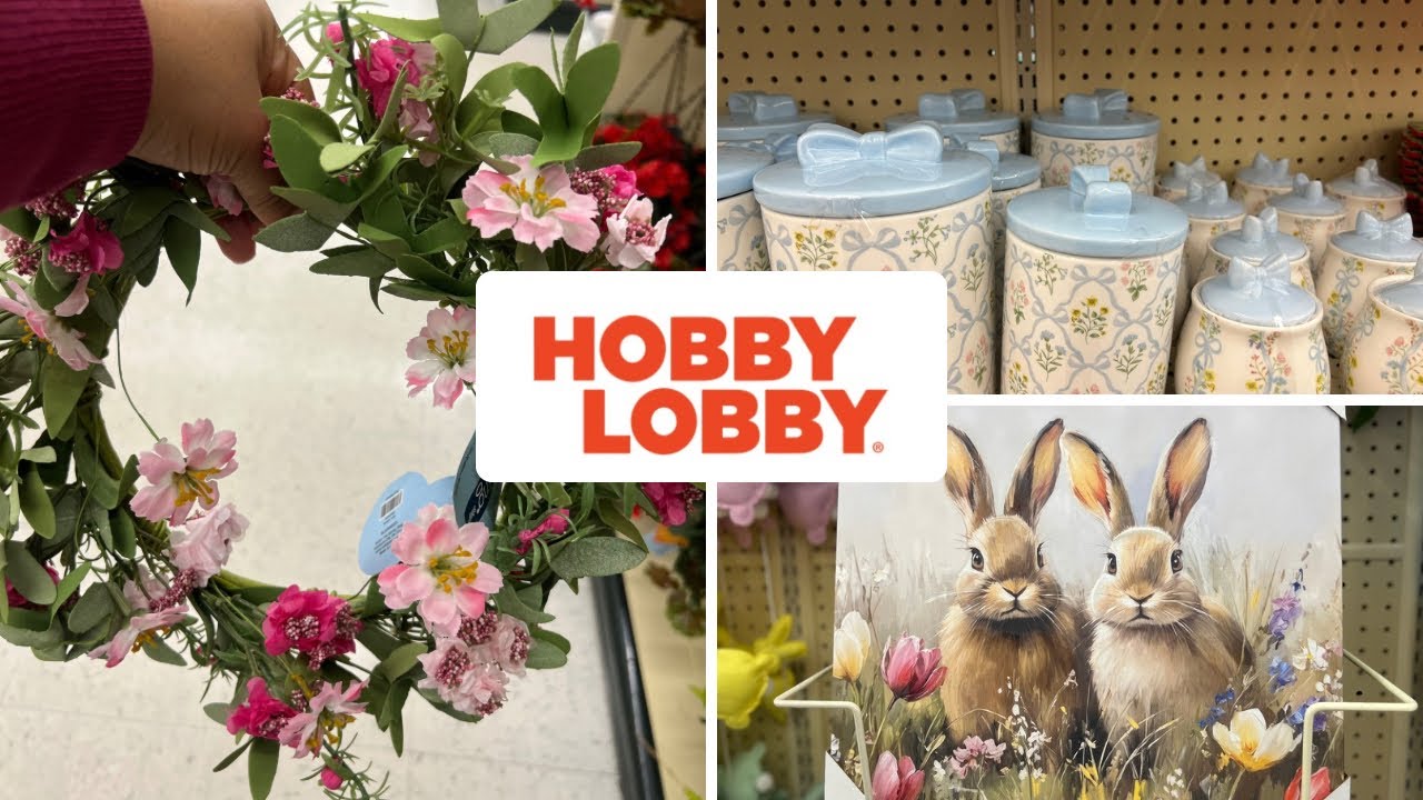 Hobby Lobby 🐇 Decoración Primavera 2026