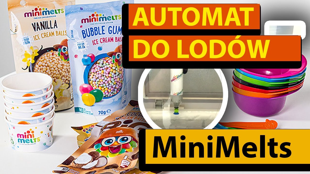 Shariki dlya morozhenogo Minimelts 🌈 posmotrite, kak oni vyglyadyat i kak rabotayet mashina dlya