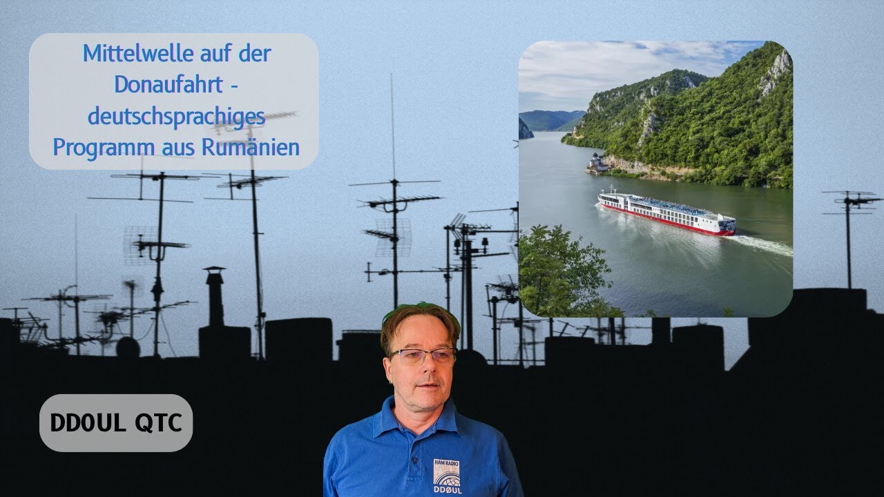 Mittelwelle auf der Donaufahrt - deutschsprachiges Programm aus Rum&auml;nien #Radio #Rundfunk