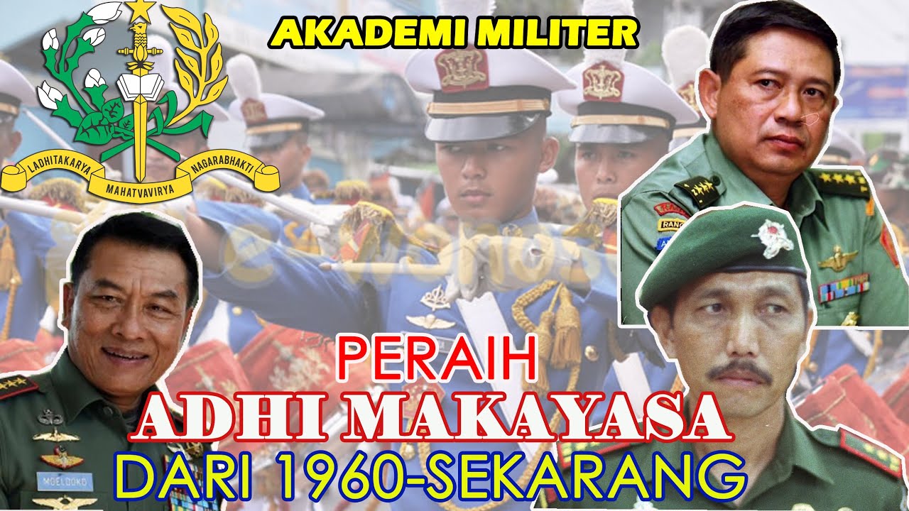 Peraih Adhi Makayasa Akademi Militer dari yang pertama sampai 2022, ada pak SBY, Luhut, Muldoko
