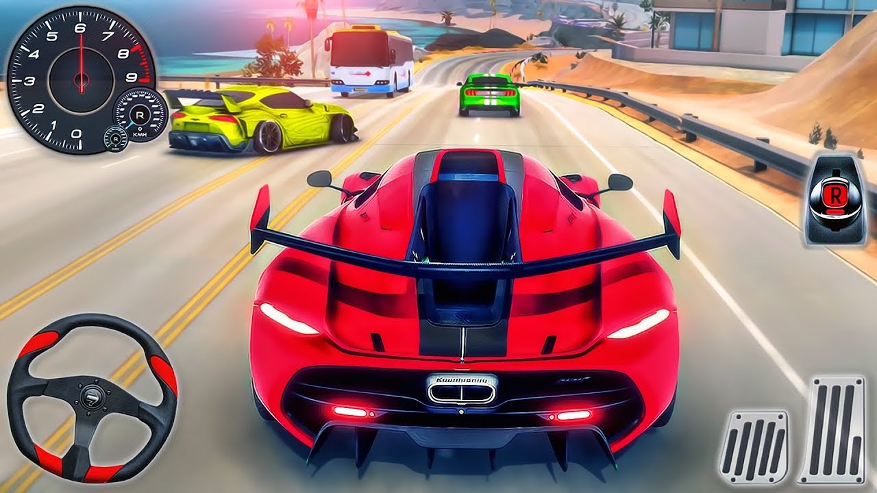 Jogos de Carros - Corrida Urbana : Competi&ccedil;&atilde;o explosiva | Carro de corrida