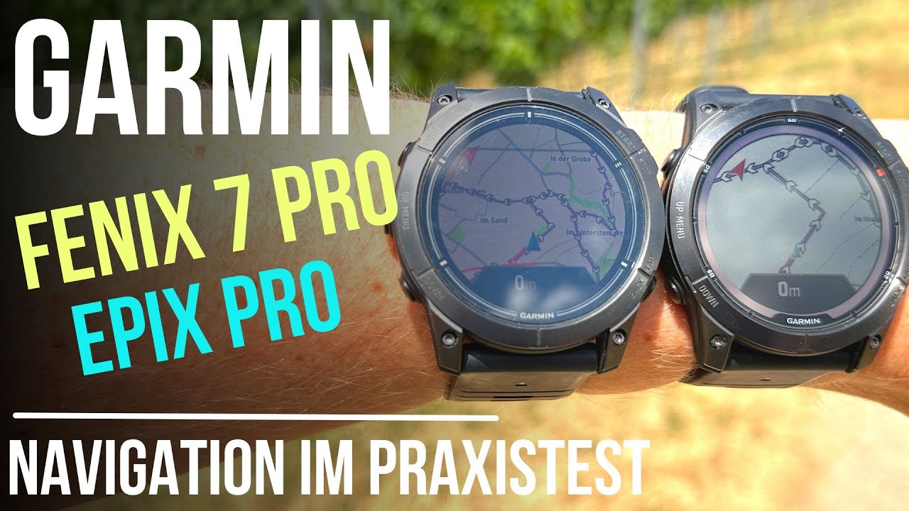 Тест навигационных систем Garmin Fenix 7 Pro и Garmin Epix Pro