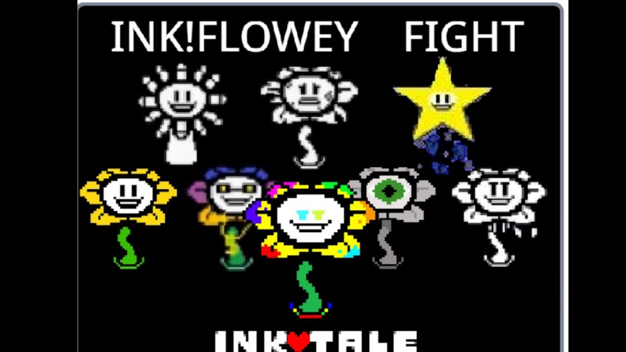 [scratch] Ink!flowey fight! | Undertale fangame