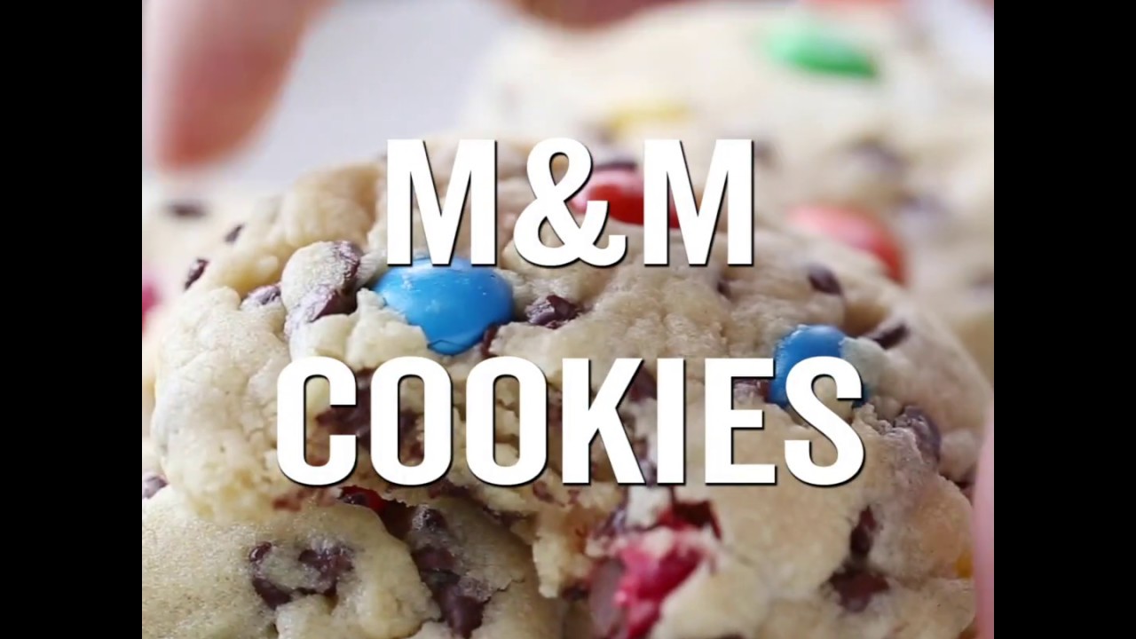 How to Make M&M Cookies