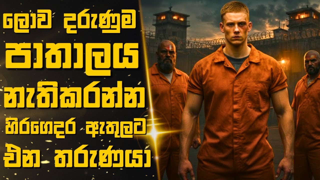 ලොව දරුණුම පාතාලය නැතිකරන්න හිරගෙදර ඇතුලට එන තරුණයා 🎬Sinhala Moviereview | 2025 new films