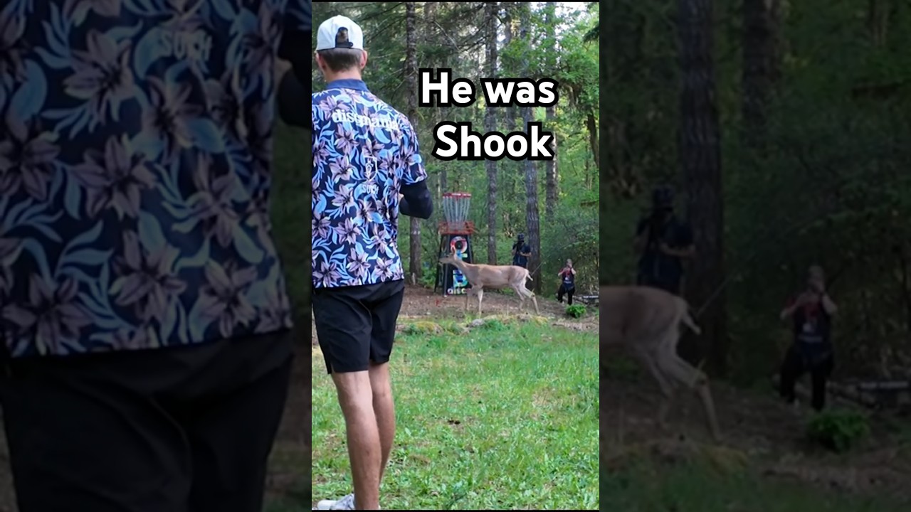 Pro Disc Golfer Gannon Buhr Gets RAZZED By Wildlife