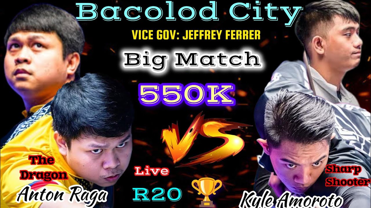 Anton Raga "The Dragon" 🆚 Kyle Amoroto "Sharp Shooter".. R20...550k.. Bacolod City.. Talpakan na 👊🔥