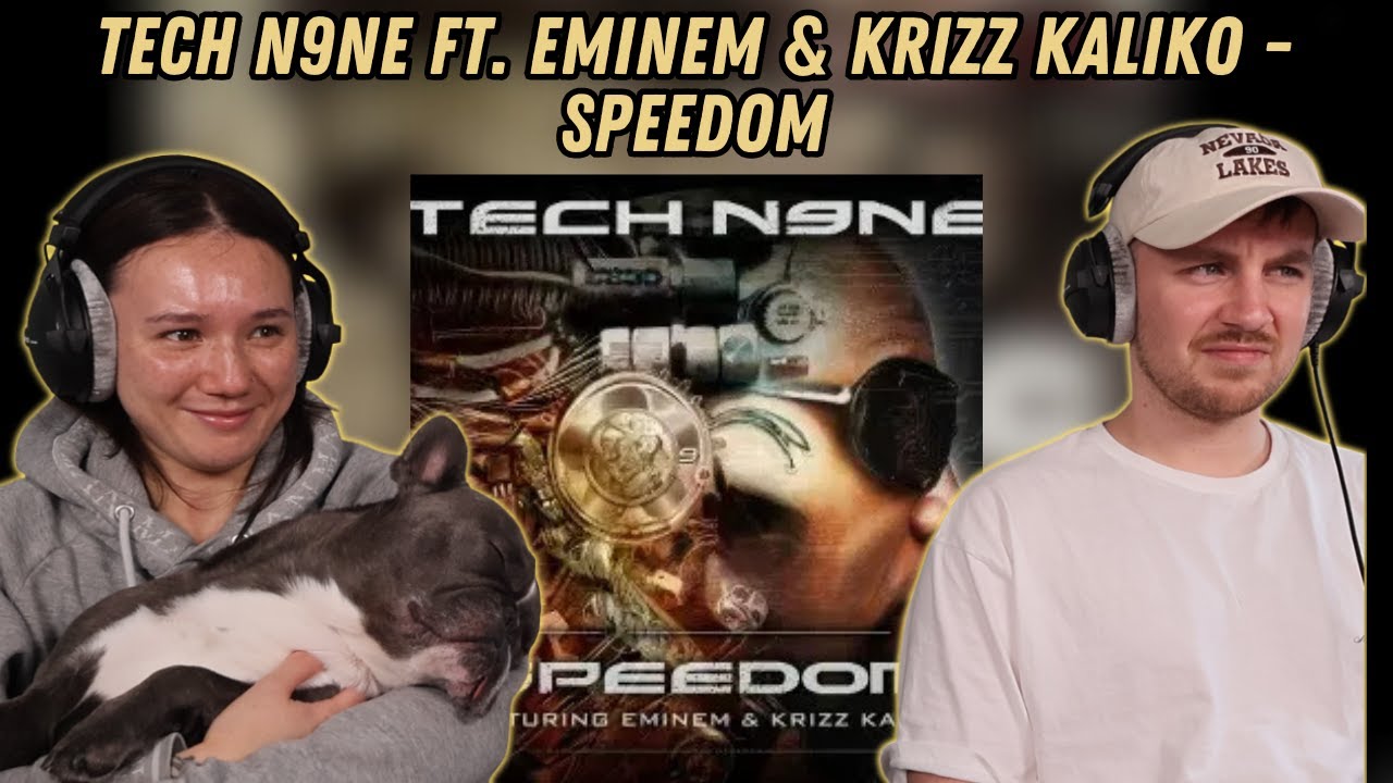 Tech N9ne ft. Eminem & Krizz Kaliko - Speedom REACTION