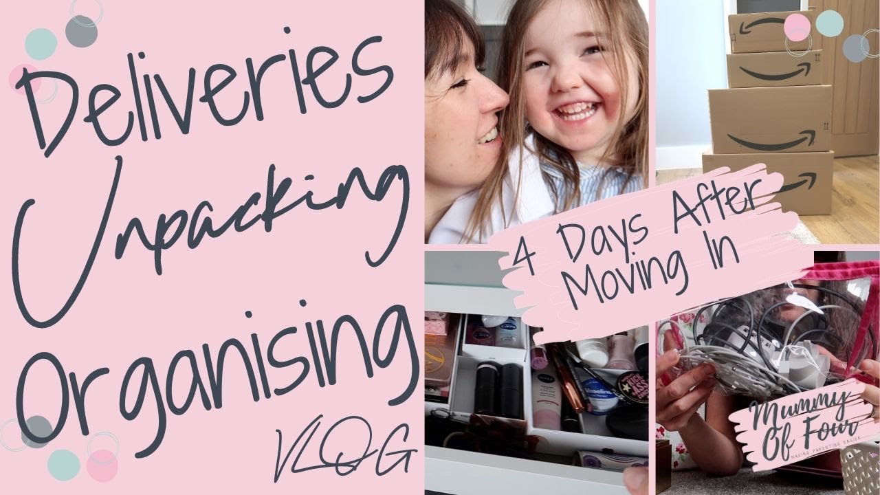 ORGANISING MY NEW HOUSE | MOVING HOUSE & UNPACKING | CHATTY VLOG | MUMMY OF FOUR UK